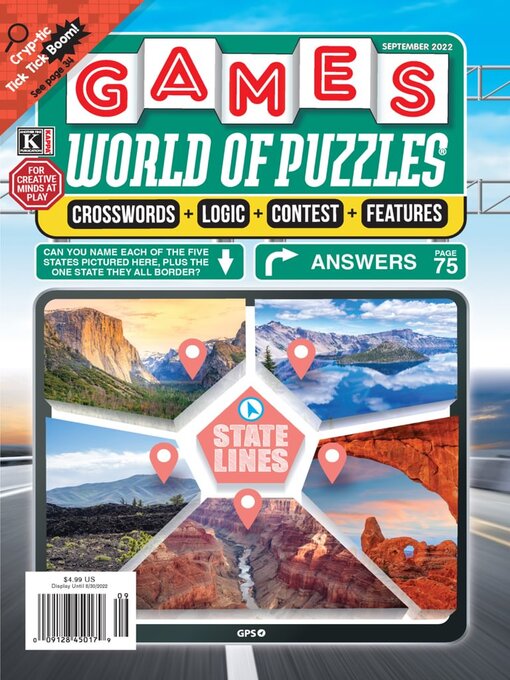 Title details for Games World of Puzzles by Kappa Publishing Group, Inc. - Available